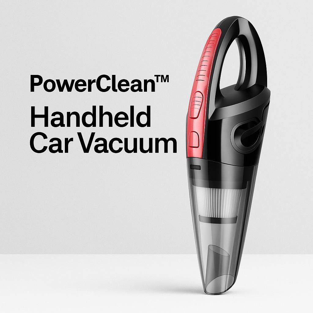 Car Vacuum Cleaner Handheld Wireless Charging Model High Power Small Car Interior Vacuum Cleaner 1 Set